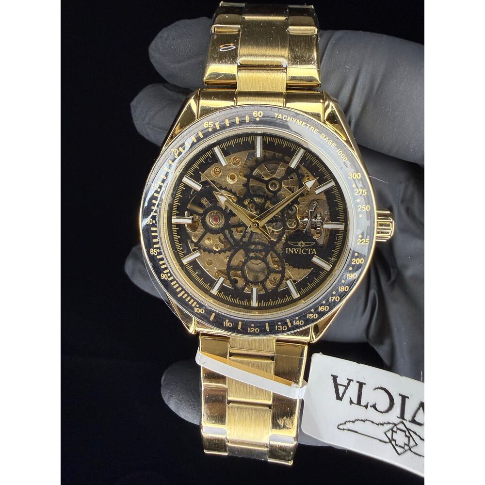 49502 Invicta Objet D Art Excelsior Automatic Men's Watch w/ Skeleton Dial 43mm